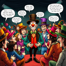 Whose Hat Is It Anyway? - Text-based game