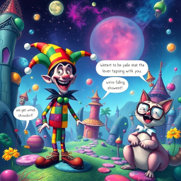 Who’s Laughing Now? - Text-based game