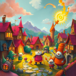 Mirthful Mayhem: Whose Hello Is It Anyway? - Text-based game