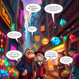 Whose Gem is This, Anyway? - Text-based game