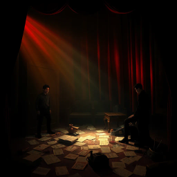 Whose Shadow is it Anyway? - Text-based game