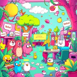 Whose Hellos Are These Anyway? - Text-based game