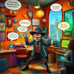 Whose Clue Is It Anyway? - Text-based game