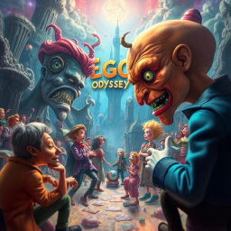 Ego Odyssey: Whose Adventure Is It Anyway? - Text-based game