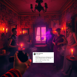 Hello, Whose Ghost Is It Anyway? - Text-based game
