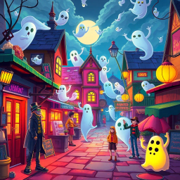 Hello, Whose Ghost Is It Anyway? - Text-based game