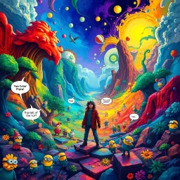 Spectrum Wars: Which Dimension is it Anyway? - Text-based game