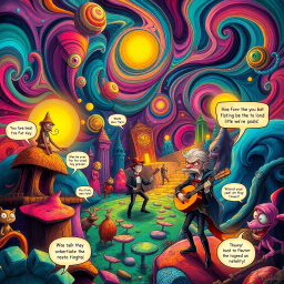 Spectrum Wars: Which Dimension Is It Anyway? - Text-based game