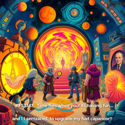 Chronochaos: Whose Time Is It Anyway? - Text-based game