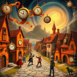 Chronochaos: Who's Time Is It Anyway? - Text-based game