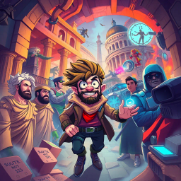 ChronoCaper: Whose Time Is It Anyway? - Text-based game