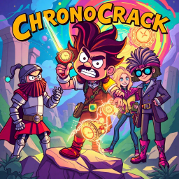 ChronoCrack: Whose Time is it Anyway? - Text-based game
