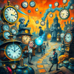 Chrono Caper: Whose Time Is It Anyway? - Text-based game