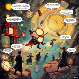 Time Twister: In Whose Hands? - Text-based game