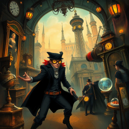 Chrono Heist: Who's Time is it Anyway? - Text-based game