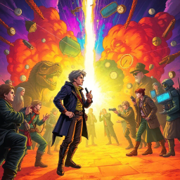 ChronoClash: Whose Time Is It, Anyway? - Text-based game