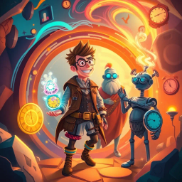 Interactive Fiction with Time Travel Mechanics text games