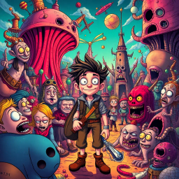 MetaQuest: Whose Adventure Is It Anyway? - Text-based game