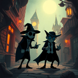 Whose Shadow Is It Anyway? - Text-based game