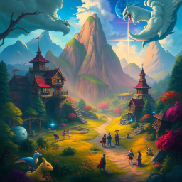 Life Simulation & Fantasy RPG text games