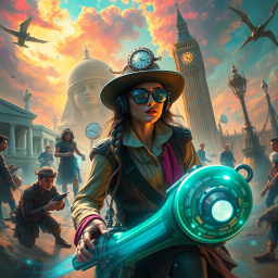 ChronoChase: Whose Time is It Anyway? - Text-based game