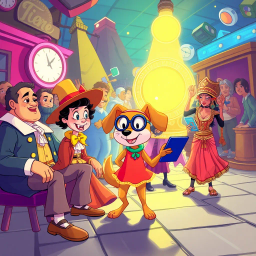 ChronoChase: Whose Time Is It Anyway? - Text-based game