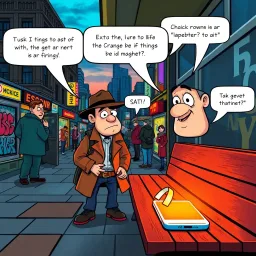 Whose Phone Is This, Anyway? - Text-based game