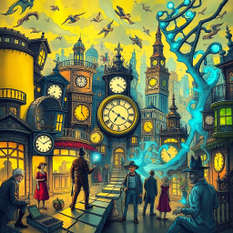 ChronoChaos: Whose Time Is It Anyway? - Text-based game