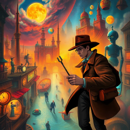 Chronochaos: Whose Time Is It Anyway? - Text-based game