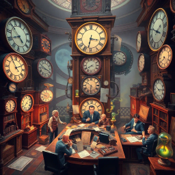 Chronochaos: Who's Time Is It Anyway? - Text-based game