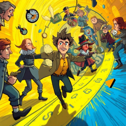 ChronoChasers: Who's Time Is It Anyway? - Text-based game
