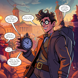 ChronoChasers: Who's Time is it Anyway? - Text-based game