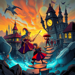 Chronochasers: Who's Time Is It Anyway? - Text-based game