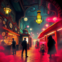 Chronochasers: Who's Time Is It Anyway? - Text-based game