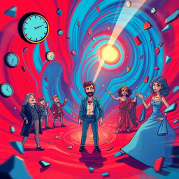 Chronovortex: Whose Time Is It Anyway? - Text-based game