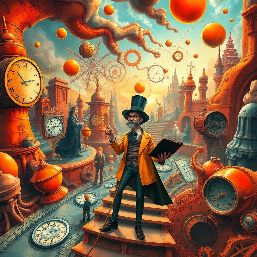 Chronovortex: Whose Time Is It Anyway?