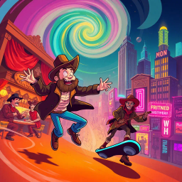 Chronovortex: Whose Time Is It Anyway? - Text-based game