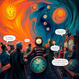 Chronovortex: Whose Time Is It Anyway? - Text-based game