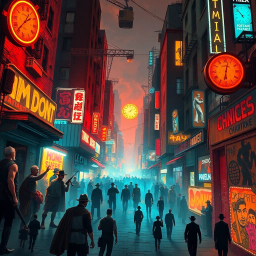 ChronoVortex: Whose Time Is It Anyway? - Text-based game