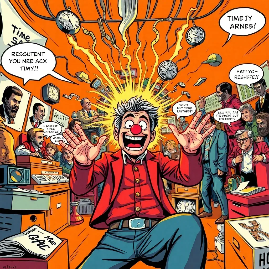 Chronovortex: Whose Time is It Anyway?
