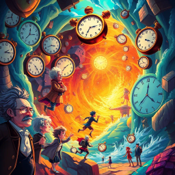 Chronovortex: Whose Time is It Anyway? - Text-based game