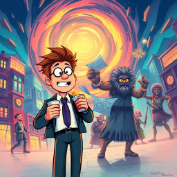 ChronoVortex: Whose Time Is It Anyway? - Text-based game