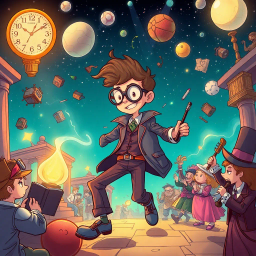 Chronovortex: Whose Time Is It Anyway? - Text-based game