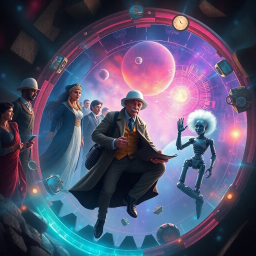 Chronovortex: Whose Time Is It Anyway? - Text-based game