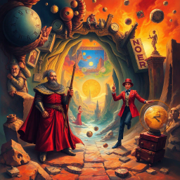 Chronovortex: Whose Time Is It Anyway? - Text-based game