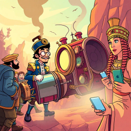Chronovortex: Whose Time Is It Anyway? - Text-based game