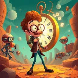 Chronovortex: Whose Time Is It Anyway? - Text-based game