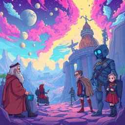 ChronoVortex: Whose Time is it Anyway? - Text-based game