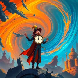 Chronovortex: Whose Time Is It Anyway? - Text-based game