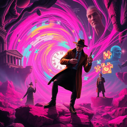 Chrono Vortex: Whose Time is It Anyway? - Text-based game